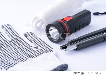 防災グッズ、防災セット 115928126