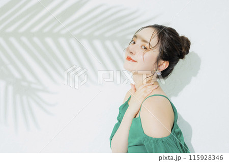 夏のビューティイメージ 115928346