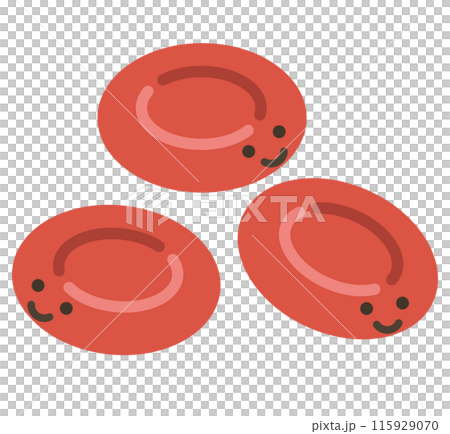 赤血球様★夢絵★コピック★手描きイラスト★アナログイラスト★創作★ はたらく細胞の赤血球先輩が夢に出てきた漫画 / わる柿(悪餓鬼) さんの