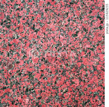 Red granite with black spots Red granite with black spots 115929235