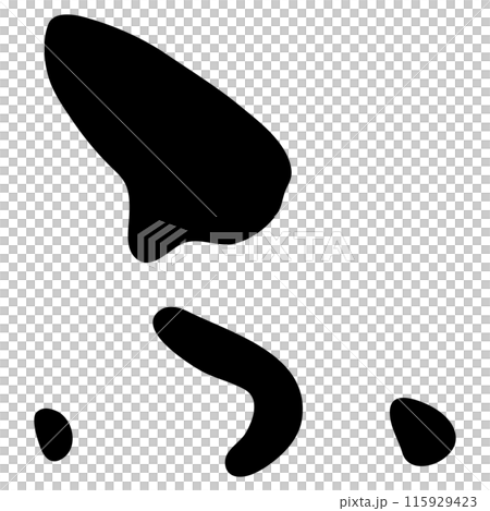 ふ（ひらがな）/手書きの筆文字 115929423