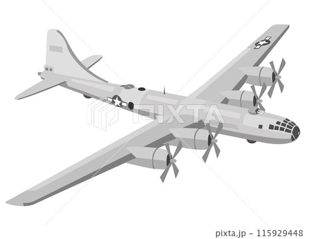 B-29 スーパーフォートレス爆撃機 115929448