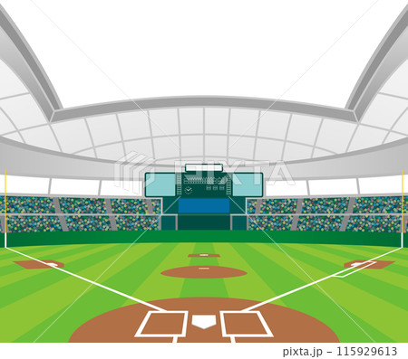 開閉式ドーム球場 開閉式ドーム球場 115929613