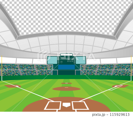 可伸縮的圓頂體育場 115929613