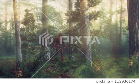 Bigfoot in the Forest 115930174