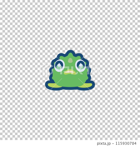 かわいいイボダンゴのイラスト 115930784