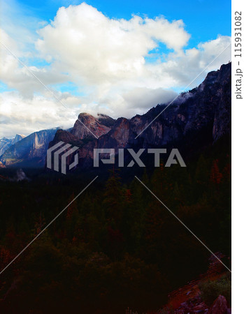 Film Image Yosemite Valley California 115931082