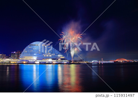 みなとこうべ海上花火大会（兵庫県神戸市） 115931497