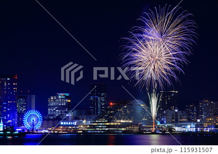 みなとこうべ海上花火大会(兵庫県神戸市) みなとこうべ海上花火大会(兵庫県神戸市) 115931507