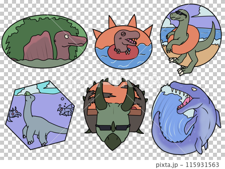 It's summer for dinosaurs too! It's summer for dinosaurs too! 115931563