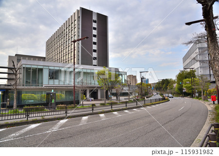 《愛知県》名古屋都市風景 千種区山手グリーンロード 《愛知県》名古屋都市風景 千種区山手グリーンロード 115931982
