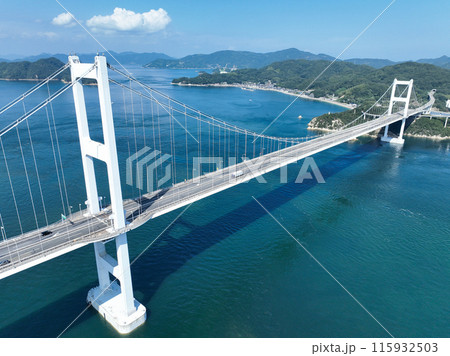 愛媛県今治市 来島海峡大橋 愛媛県今治市 来島海峡大橋 115932503