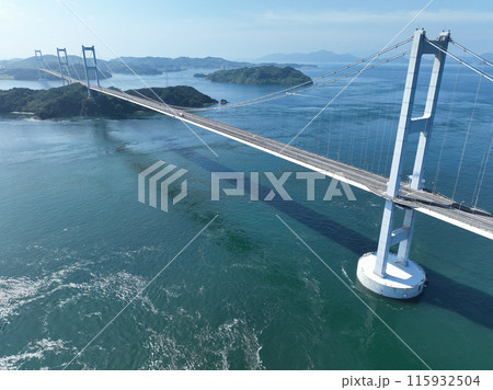 愛媛県今治市 来島海峡大橋 愛媛県今治市 来島海峡大橋 115932504