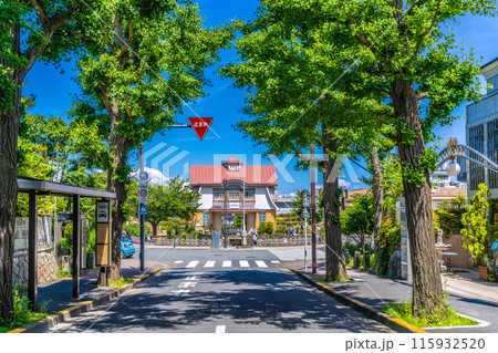 日本の東京都市景観 田園調布駅の復元駅舎などを望む=6月8日 日本の東京都市景観 田園調布駅の復元駅舎などを望む=6月8日 115932520