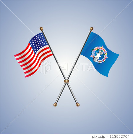 United States and Northern Marianas flags relations 115932704
