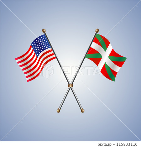 United States and Basque lands flags relations United States and Basque lands flags relations 115933110