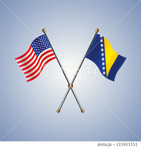 United States and Bosnia and Herzegovina flags relations United States and Bosnia and Herzegovina flags relations 115933151