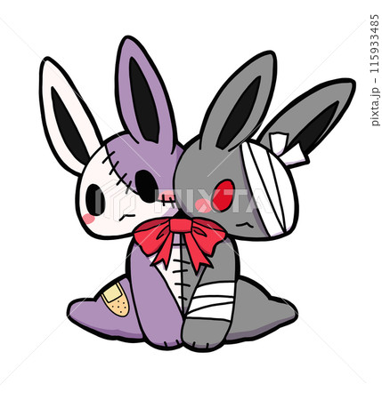 双子のぬいぐるみ 115933485