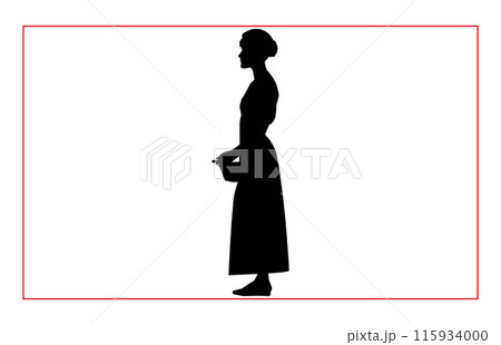 House Keeper vector silhouette, Cleaning Silhouette Maid House Keeper vector silhouette, Cleaning Silhouette Maid 115934000