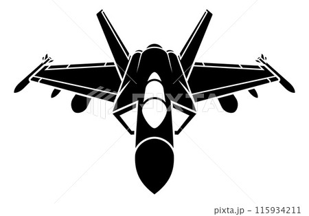 Fighter Jet Aeroplane Military Air Plane Aircraft 115934211