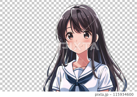 穿著制服的女孩(AI 生成圖像) 穿著制服的女孩(AI 生成圖像) 115934600