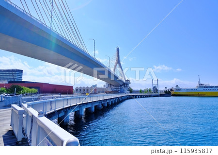 青森ウォーターフロントの風景 青森ウォーターフロントの風景 115935817