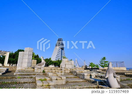 青い海公園の風景 青い海公園の風景 115937469