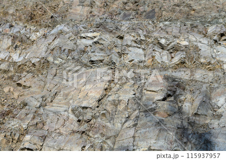 Textured stone sandstone surface. Close up image 1 115937957