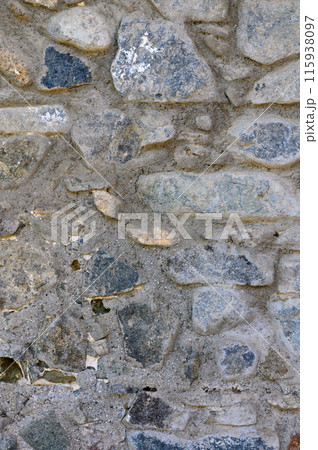Background of stone wall texture 115938097