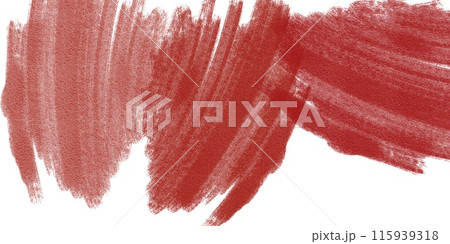 Red bold acrylic watercolour charcoal ink hand drawn illustration lines abstract 115939318