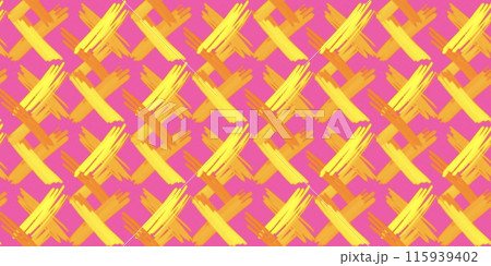 Simple geometrical seamless pattern, summer spring, bright vivid colors 115939402