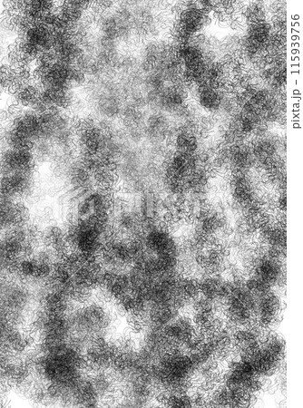 Abstract original freehand ornament print pattern 115939756