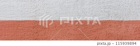 Brown plaster wall two colors abstract pattern white stucco background texture empty blank sample example Brown plaster wall two colors abstract pattern white stucco background texture empty blank sample example 115939894