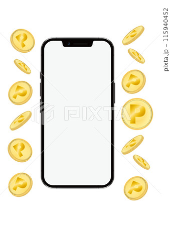 スマートフォンとポイ活 スマートフォンとポイ活 115940452