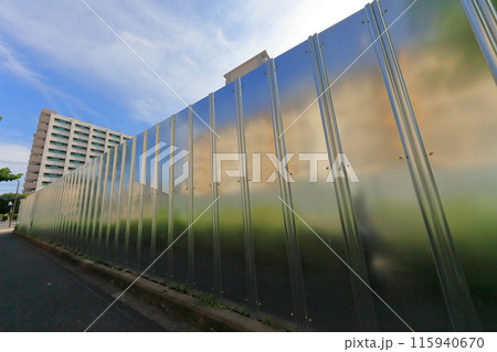 仮囲い（亜鉛メッキ鋼板） 115940670