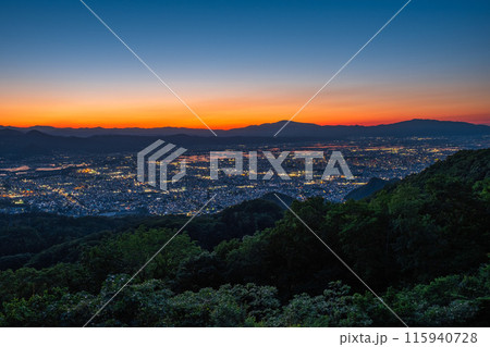 西蔵王公園展望広場・夕景 西蔵王公園展望広場・夕景 115940728