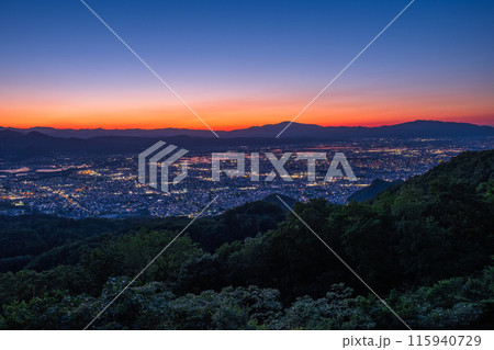 西蔵王公園展望広場・夕景 西蔵王公園展望広場・夕景 115940729