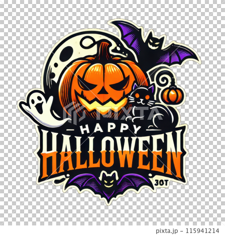 萬聖節主題標誌圖 115941214