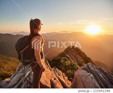 Mountain Summit Serenity 115941390