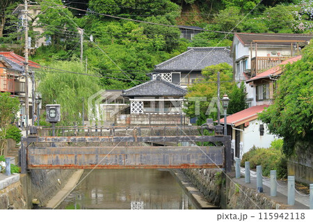 静岡県下田市 ペリーロードの街並み 静岡県下田市 ペリーロードの街並み 115942118