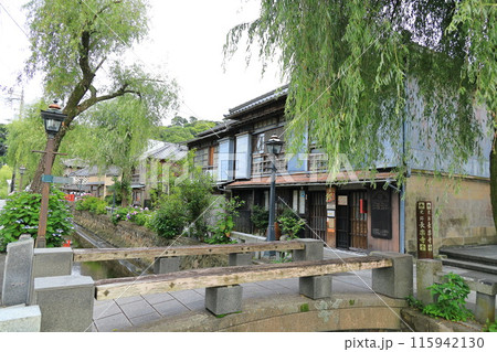 静岡県下田市　ペリーロードの街並み 115942130