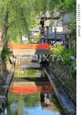 静岡県下田市　ペリーロードの街並み 115942145