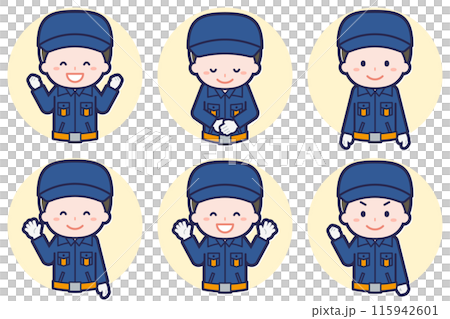 Male firefighter pose set_02 Male firefighter pose set_02 115942601