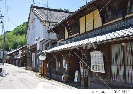 愛媛県松野町：松丸の町並み 115943414