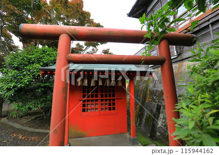 伊豆下田の長楽寺の本堂 115944162