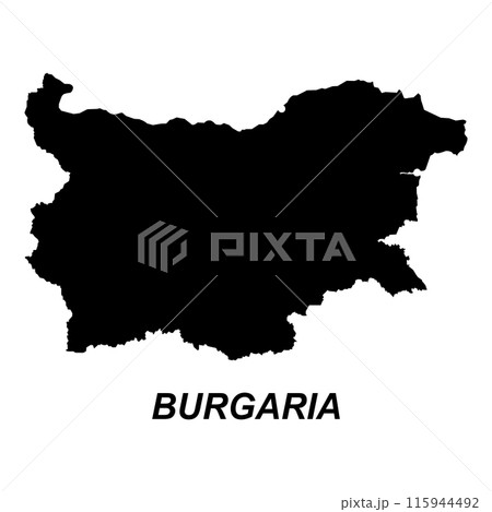 Bulgaria map icon Bulgaria map icon 115944492