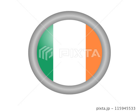 世界の国旗　アイルランドのアイコン 115945533