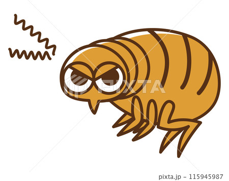 害虫_睨むノミ 害虫_睨むノミ 115945987