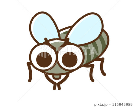 害虫_ハエのイラスト 115945989