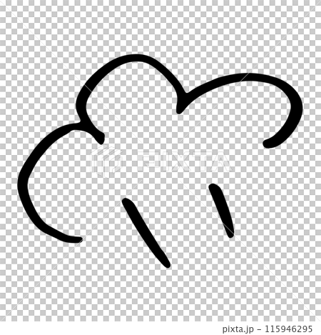 ぷんぷん　怒り　マーク　サイン　手描き 115946295